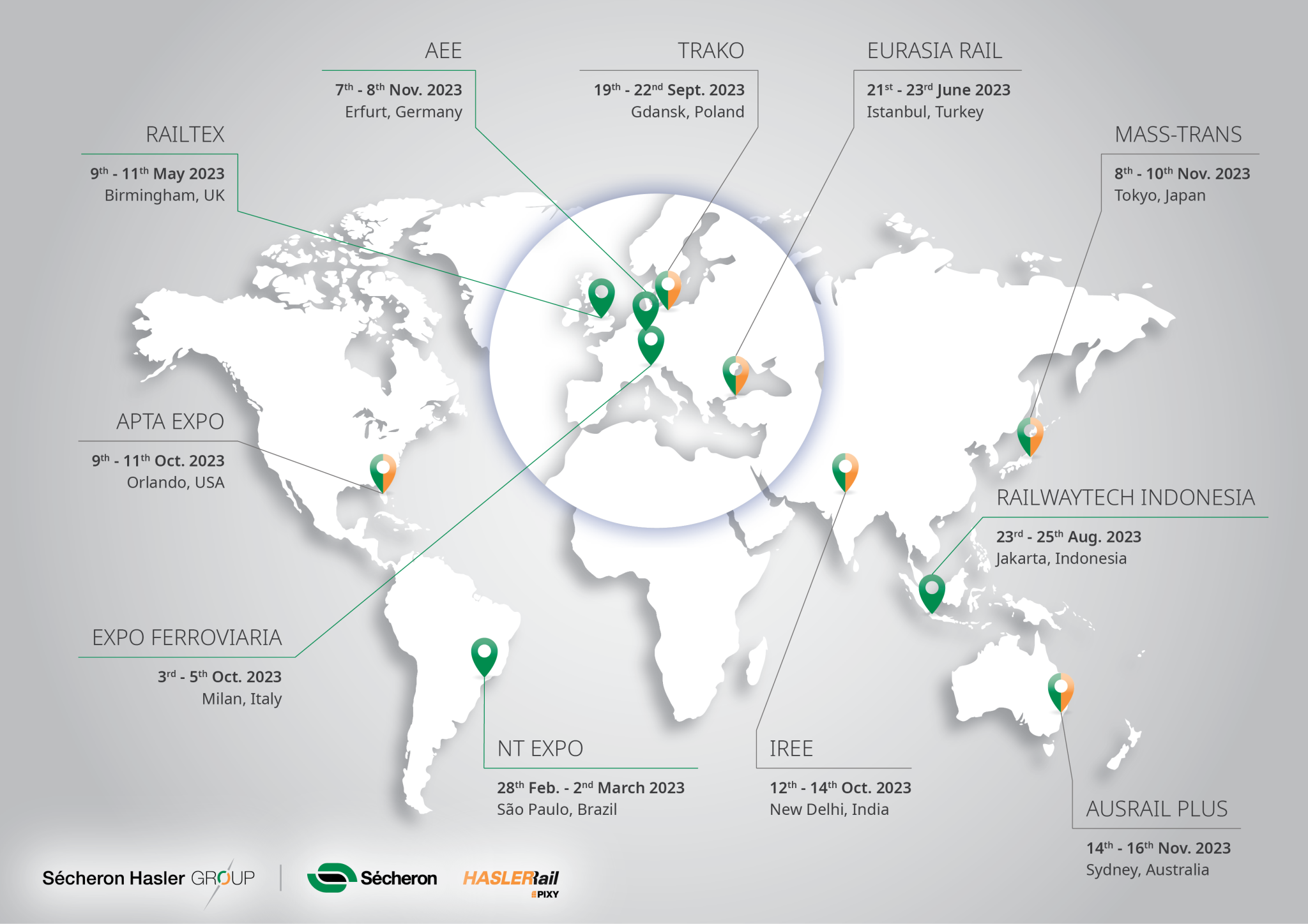 Secheron Event Map 2023