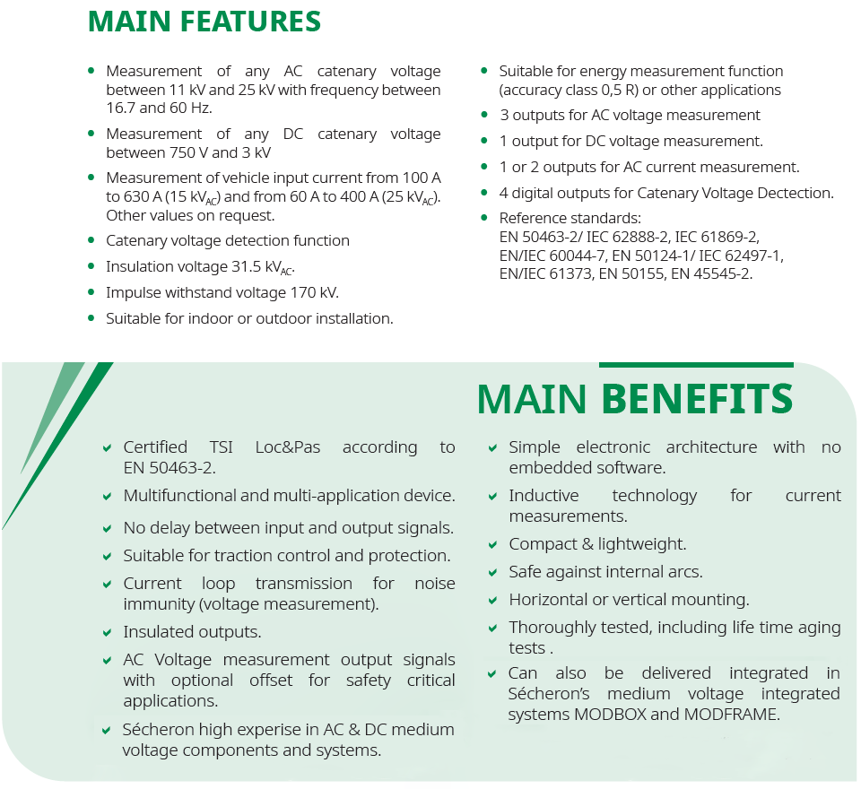 TMS main features and benefits