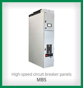 High-speed circuit breaker panels